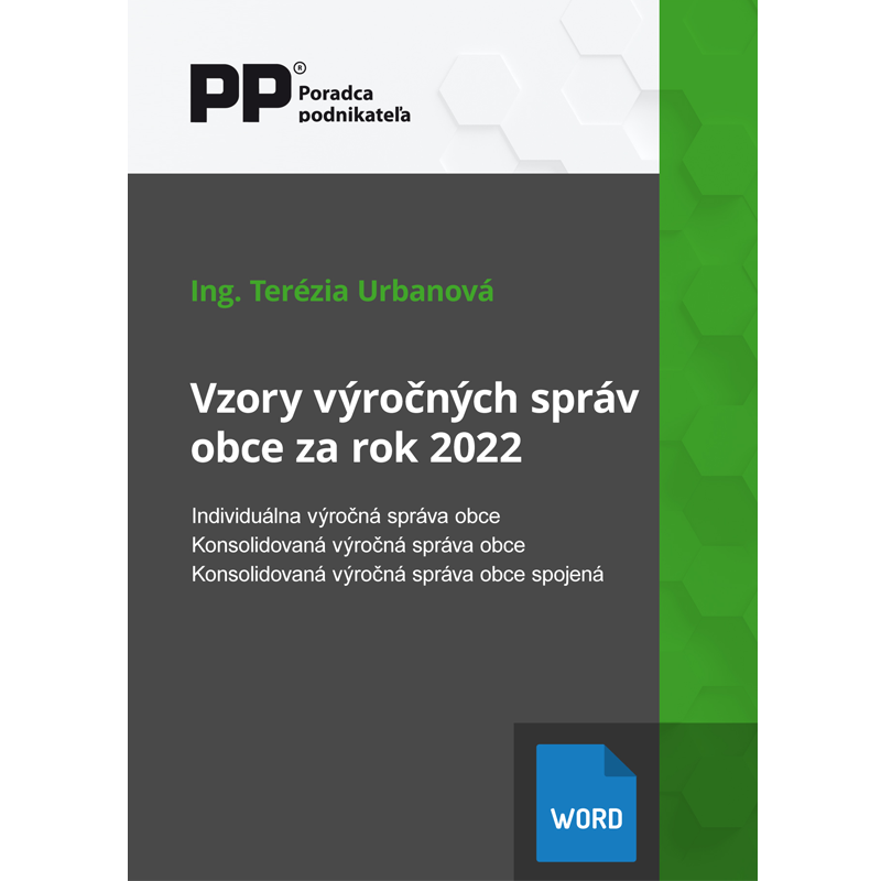 Vzory výročných správ obce za rok 2022