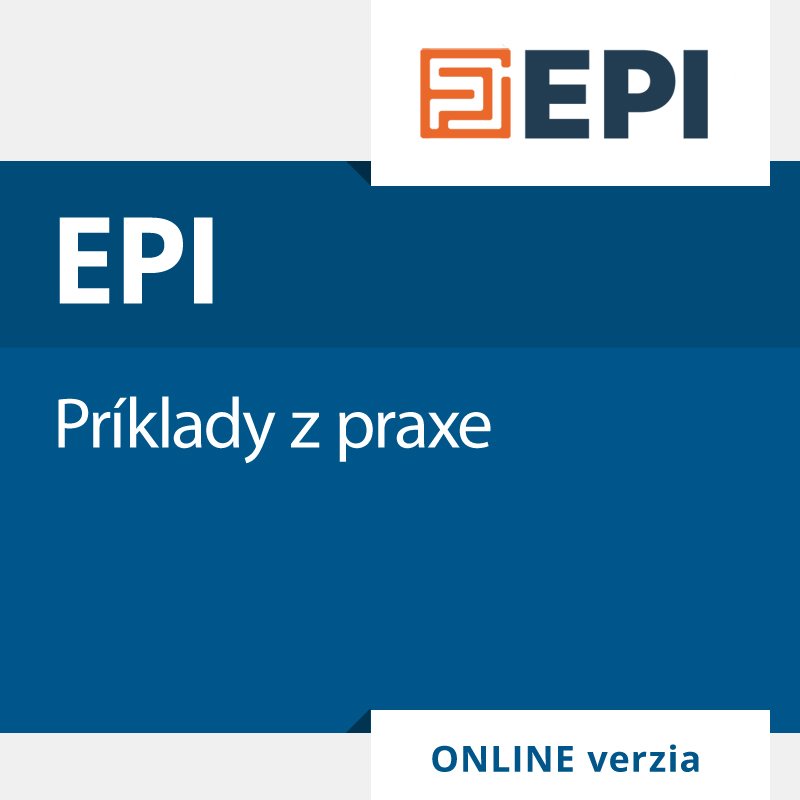 EPI Príklady z praxe
