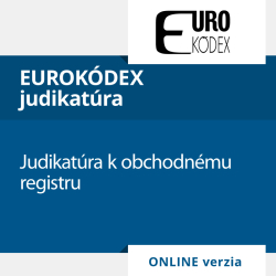 Judikat�ra k obchodn�mu registru (ONLINE verzia)
