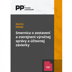 Smernica o zostaven� a zverejnen� v�ro�nej spr�vy a ��tovnej z�vierky