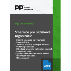 Smernice pre neziskov� organiz�cie