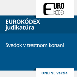 Svedok v trestnom konan� (ONLINE verzia)