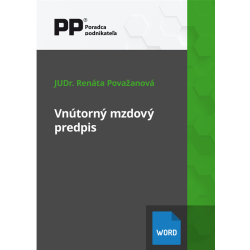 Vn�torn� mzdov� predpis