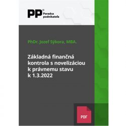 Z�kladn� finan�n� kontrola s noveliz�ciou k pr�vnemu stavu k 1.3.2022