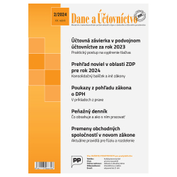 Dane a ��tovn�ctvo 2/2024