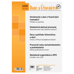 Dane a ��tovn�ctvo 6/2025