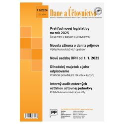 Dane a ��tovn�ctvo 11/2024