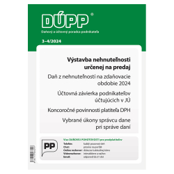 Da�ov� a ��tovn� poradca podnikate�a 3-4/2024