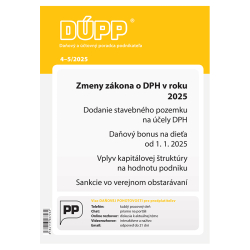 Da�ov� a ��tovn� poradca podnikate�a 4-5/2025
