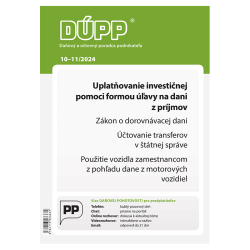 Da�ov� a ��tovn� poradca podnikate�a 10-11/2024