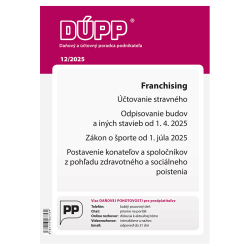 Da�ov� a ��tovn� poradca podnikate�a 12/2025