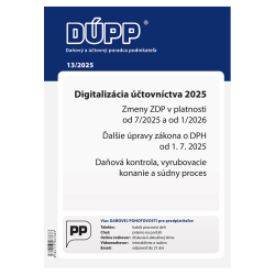 Da�ov� a ��tovn� poradca podnikate�a 13/2025