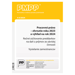 Person�lny a mzdov� poradca podnikate�a 4-5/2024