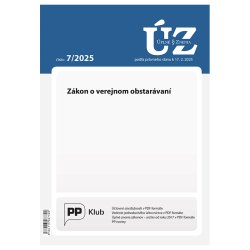 Z�kon o verejnom obstar�van�