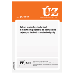 Z�kon o miestnych daniach a miestnom poplatku za komun�lne odpady a drobn� stavebn� odpady