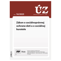 Z�kon o soci�lnopr�vnej ochrane det� a o soci�lnej kuratele