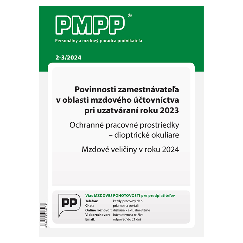 Personálny a mzdový poradca podnikateľa 2-3/2024