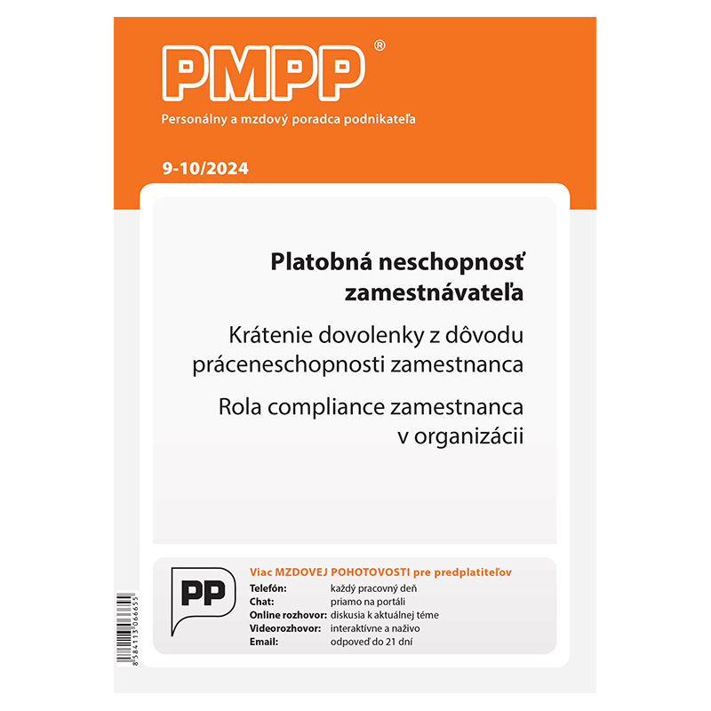 Personálny a mzdový poradca podnikateľa 9-10/2024
