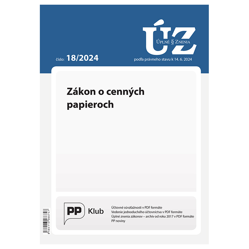 Zákon o cenných papieroch