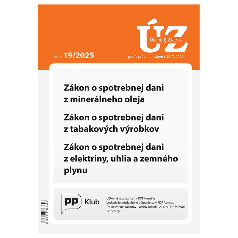 Zákon o spotrebnej dani z minerálneho oleja, tabakových výrobkov, elektriny, uhlia a zemného plynu